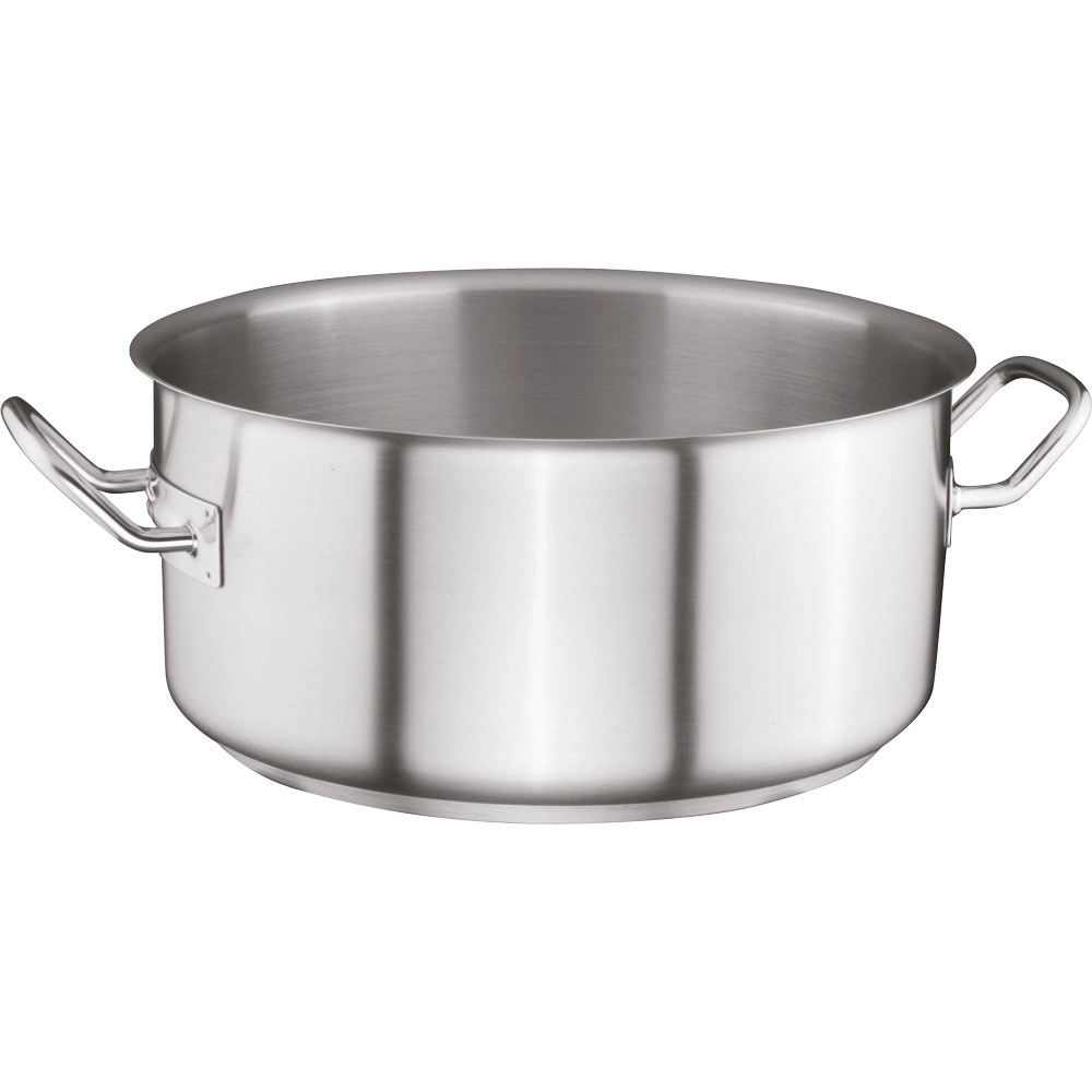 Garnek niski ze stali nierdzewnej bez pokrywki, o średnicy 400 mm, 22 l | STALGAST, Comfort