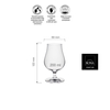 Kieliszek degustacyjny do whisky single malt, 200 ml | RONA, Bar