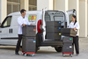 Pojemnik termoizolacyjny GN 1/1 ładowany od przodu, 86 l, 645x440x630 mm, czarny | CAMBRO, GoBox Front Loaders