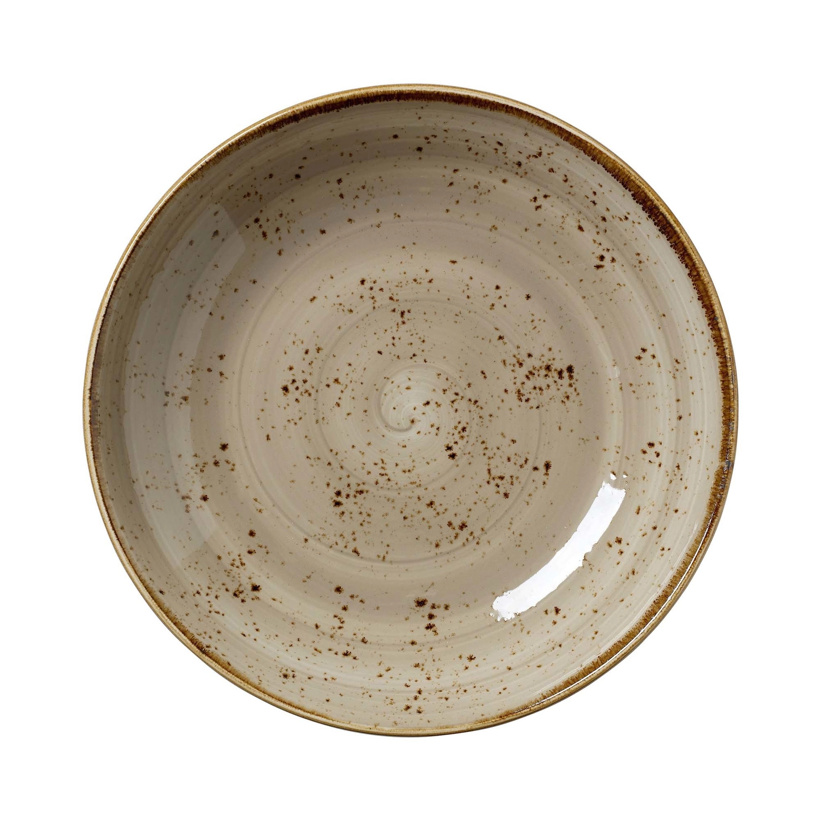 Miska coupe, ⌀255 mm, szara | STEELITE, Craft Porcini