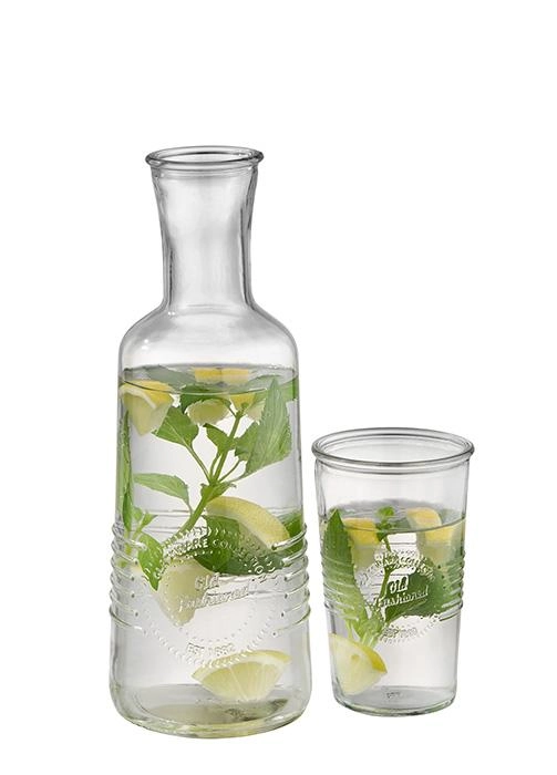 Szklana karafka 1 l, 95×310 mm | APS, Old Fashioned