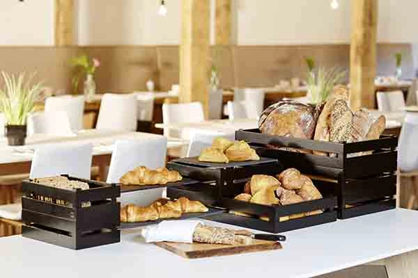 Skrzynka do serwowania 350x290x105 mm, z drewna | APS, Superbox