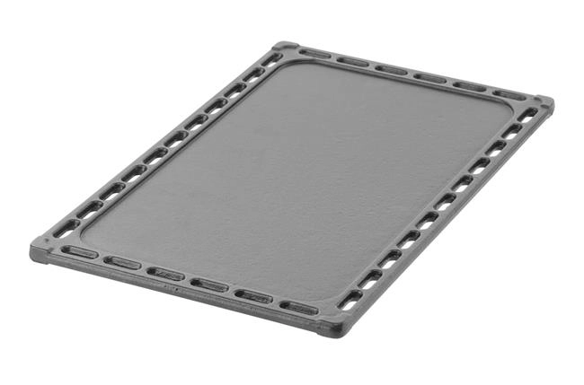 Płyta grillowa żeliwna dwustronna, GN 1/1, 325x530 mm | HENDI, 932001