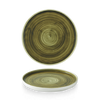 Talerz z wysokim rantem Plume Green, Ø210 mm | CHURCHILL, Stonecast Plume Green