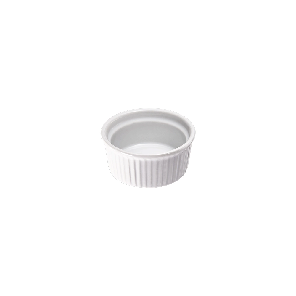 Foremka z porcelany do crème brûlée Ø90 mm, 130 ml | STALGAST, Isabell