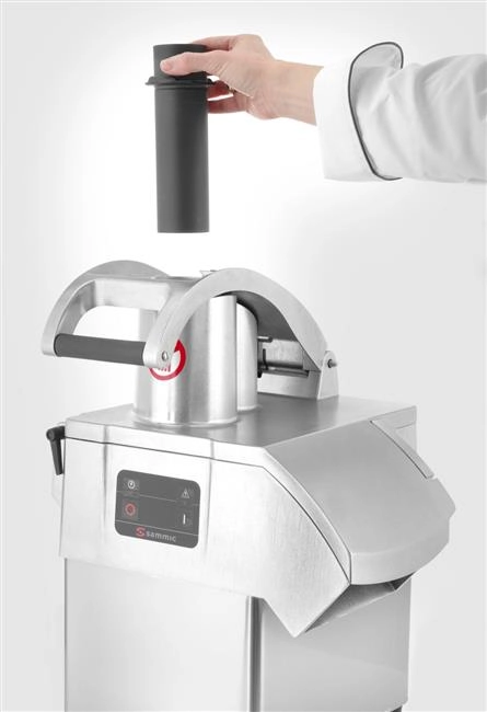 Szatkownica elektryczna, 230V, 0,55 kW, srebrna, 389×405×544 mm | SAMMIC, CA-31