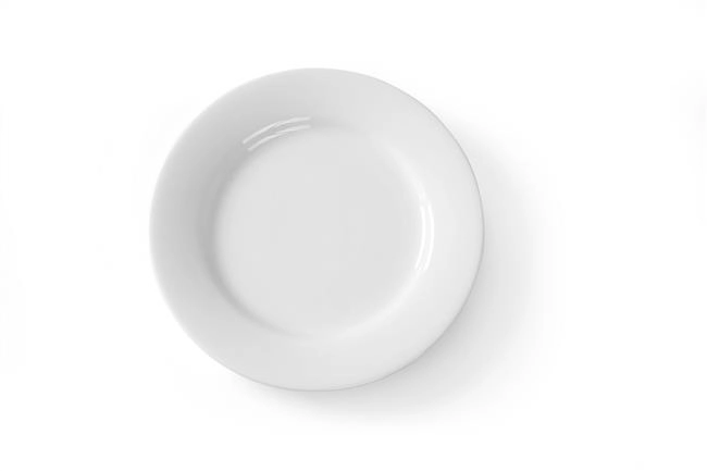 Talerz płytki z porcelany, ø270 mm | HENDI, Optima