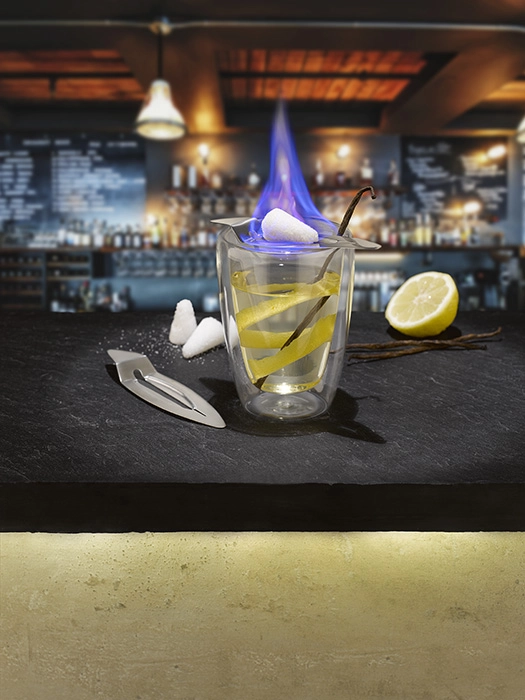 Zestaw do ponczu ognistego ze stali nierdzewnej | APS, Moscow Mule