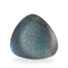 Talerz trójkątny Ø270 mm, niebieski | CHURCHILL, Astro Metallic Blue