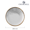 Talerz płytki, 288 mm | CHURCHILL, Homespun Accents Jasper Grey