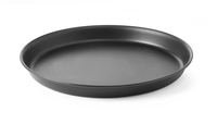 Blacha do pizzy okrągła ze stali węglowej, ⌀269×22 mm | HENDI, 617090