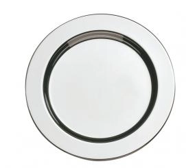 Podstawka okrągła ze stali nierdzewnej Ø120 mm, zestaw 6 sztuk | APS, 35912