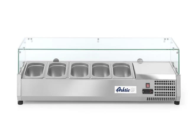 Nadstawa chłodnicza 5x GN 1/4, 230V, 0,18 kW, 1205x335x460 mm | ARKTIC, 232903