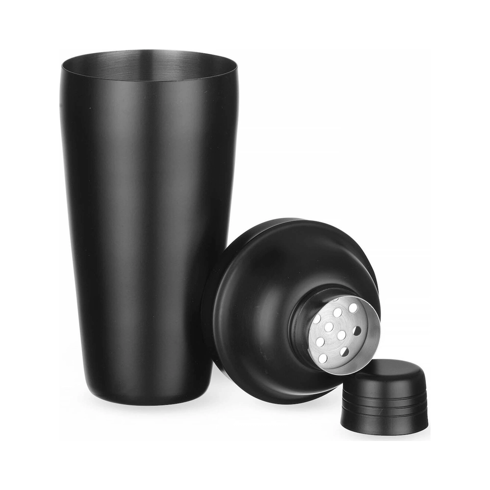 Shaker 3-częściowy w stylu japońskim Cobbler, Ø85×240 mm, czarny | BAR UP, 596432