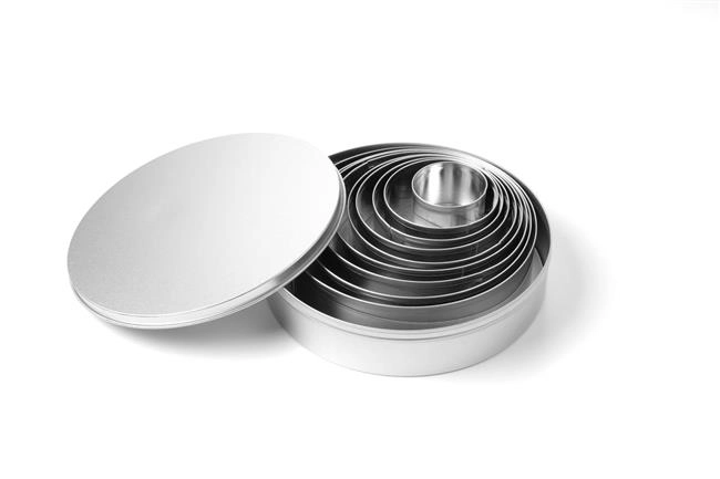 Formy do wycinania okrągłe, zestaw 9 szt. | HENDI, 673744