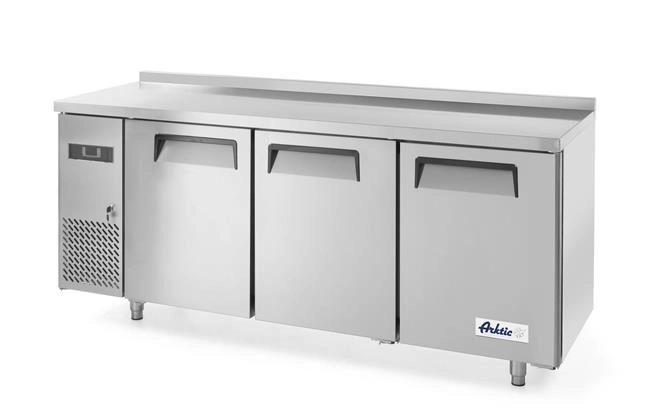 Stół chłodniczy 3-drzwiowy z agregatem bocznym, 291 l, 230V, 0,27 kW, 1800x600x886 mm | ARKTIC, 233382