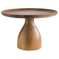 Płyta do serwowania 240x160 mm, z drewna akacjowego, brązowa | APS, 33293