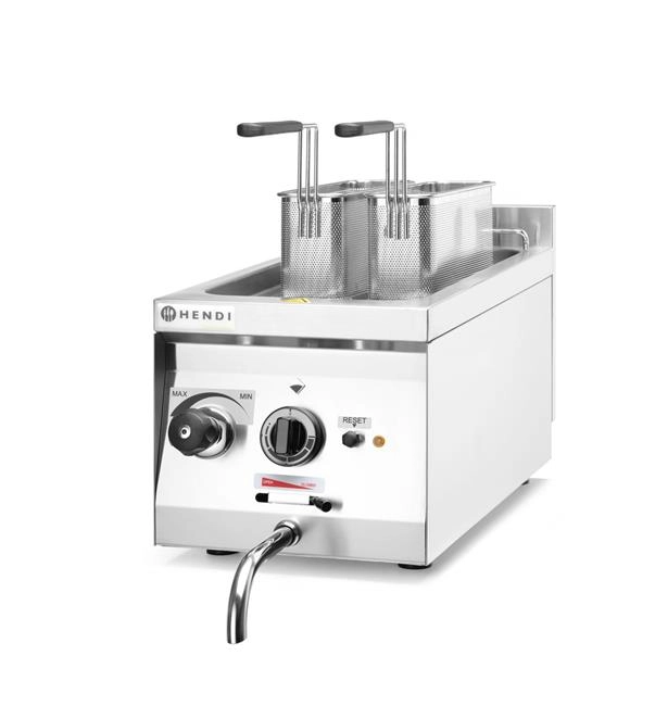 Urządzenie do gotowania makaronu i pierogów, 10 l, 3,5 kW, 230 V, 330x600x380 mm | HENDI, 238899