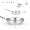 Patelnia Ø240 mm | CHEF DE CUISINE, Prime