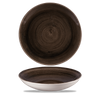 Miska coupe, Ø248 mm | CHURCHILL, Stonecast Patina Iron Black