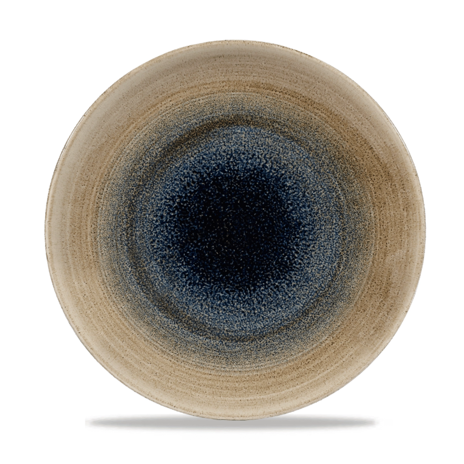 Talerz płytki, Ø217 mm | CHURCHILL, Stonecast Aqueous Lagoon