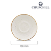 Spodek, Ø156 mm | CHURCHILL, Stonecast Barley White