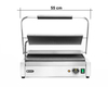Grill kontaktowy, ryflowany, 2,7 kW, 230 V, 548×464×231 mm | HENDI, Panini XL