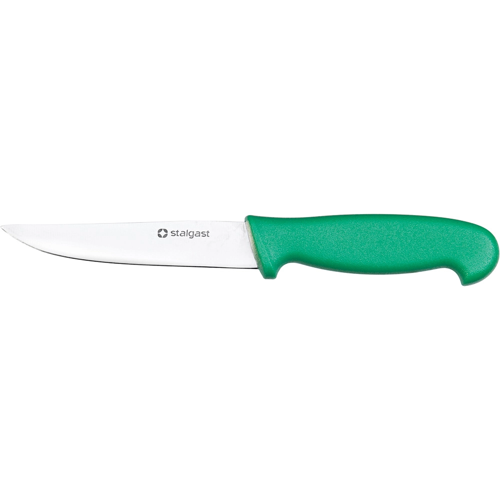 Nóż do obierania uniwersalny, HACCP, zielony, 100 mm | STALGAST, 285092