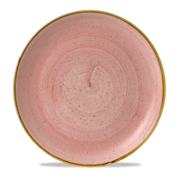 Talerz płytki, Ø288 mm | CHURCHILL, Stonecast Petal Pink