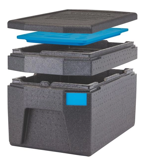 Adapter do wkładu chłodzącego Camchiller GN 1/1, czarny, 688x400x87 mm | CAMBRO, EPPCTL110