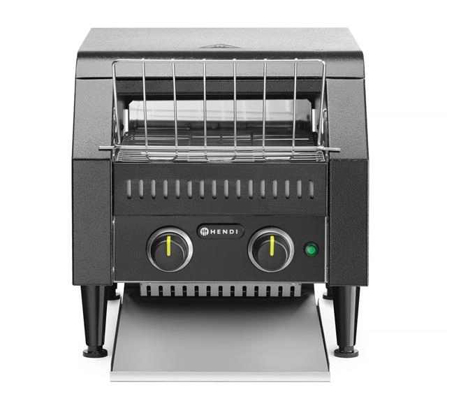Toster przelotowy podwójny, 230 V, 2,24 kW, 418x368x415 mm | HENDI, 261354