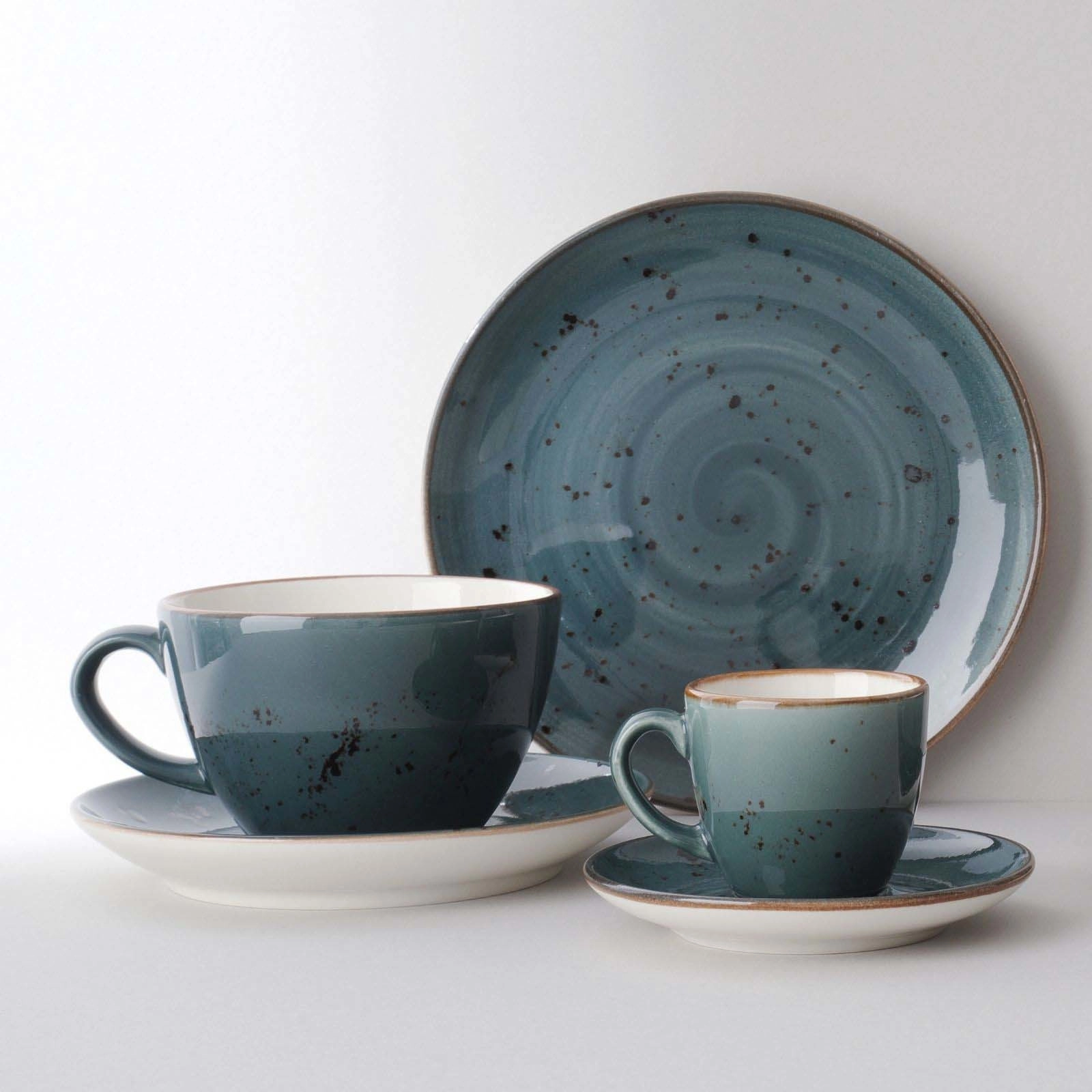 Spodek do cappuccino Ø160 mm, szary | FINE DINE, Arando