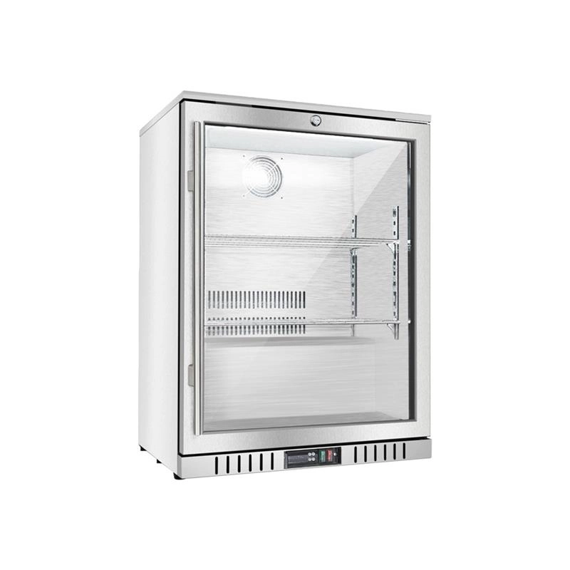 Barowa witryna chłodnicza 1-drzwiowa, 133 l, 600x530x835 mm | STALGAST, 882143