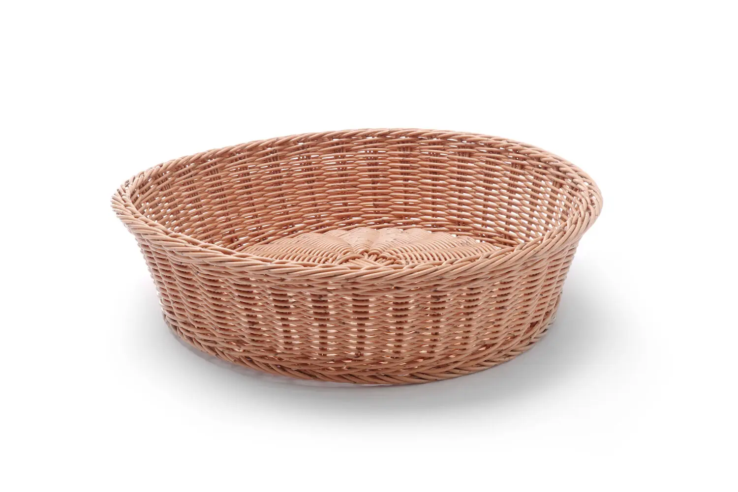 Kosz do pieczywa, okrągły, ⌀400x90 mm, brązowy | HENDI, 426999