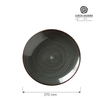 Talerz płytki, Ø270 mm, czarny | FINE DINE, Onyx