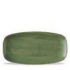 Talerz prostokątny, 300×150 mm, zielony | CHURCHILL, Stonecast Sorrel Green
