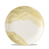 Talerz płytki coupe, Ø220 mm | CHURCHILL, Tide Gold