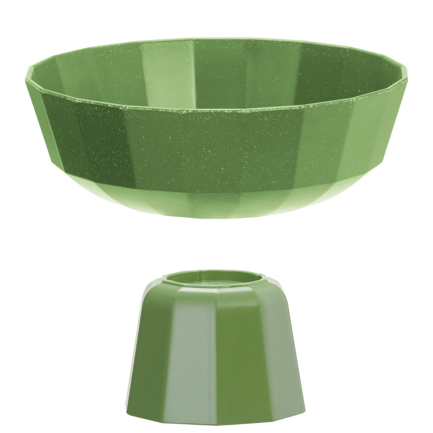 Patera na owoce, zielona, 250 mm | FINE DINE, Metropolis