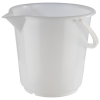 Wiadro z polietylenu z dzióbkiem, 17 l, Ø330 mm | APS, 30076