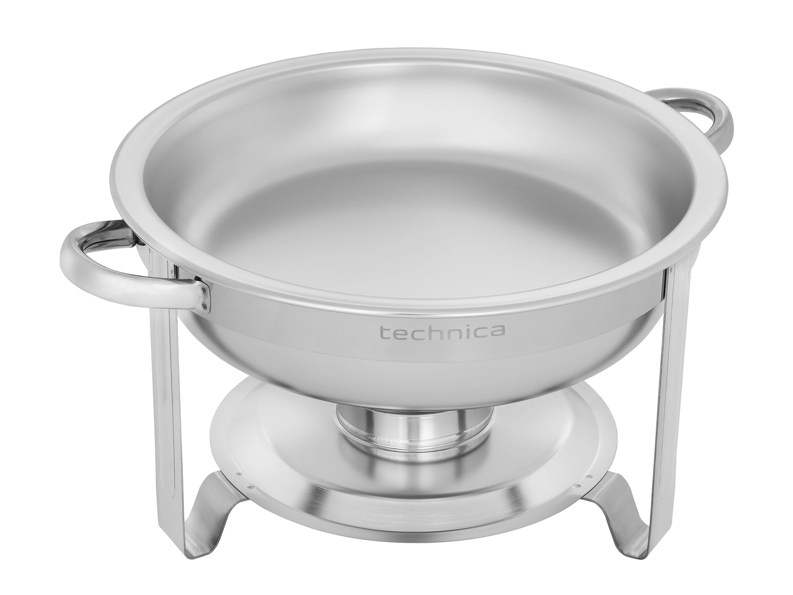 Podgrzewacz okrągły ze szklaną pokrywą 3,5 l | TECHNICA, Silver Line