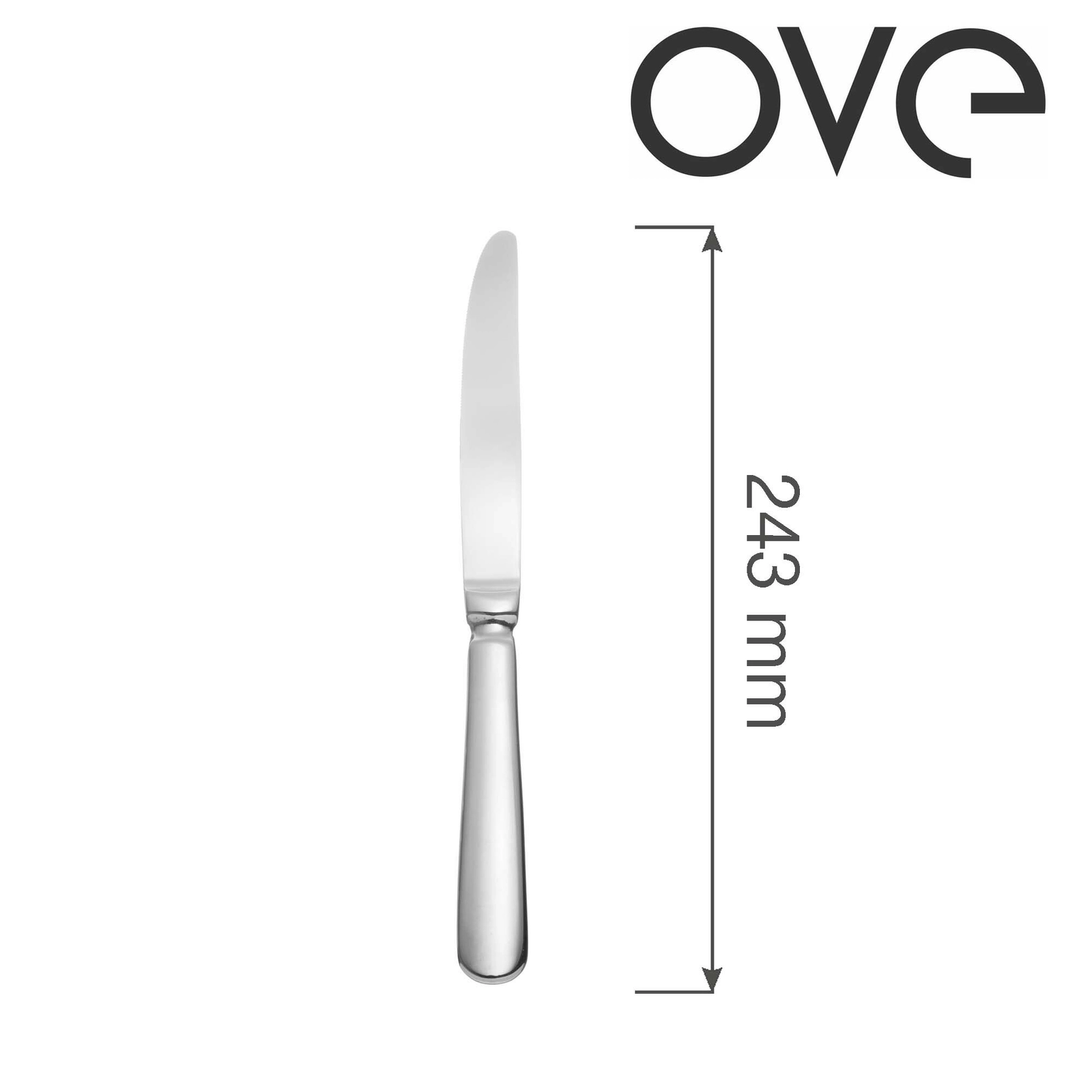 Nóż stołowy, 243 mm | OVE, Baguette