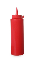 Dyspenser do zimnych sosów, 0,35 l, czerwony, ⌀55x205 mm | HENDI, 557815