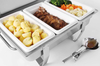 Pojemnik porcelanowy GN 1/2 biały, 325×265×65 mm | FINE DINE, 783016
