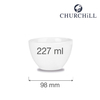 Miska/cukiernica, Ø98 mm, 227 ml | CHURCHILL, Profile
