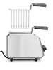 Toster kanapkowy, 230 V, 1,2 kW, 215x300x270 mm | HENDI, 261163