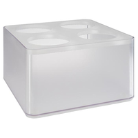 Box chłodzący 7,5 l, 270x270x150 mm, przezroczysty | APS, 93230