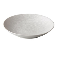 Talerz do pasty, Ø255 mm, biały | FINE DINE, Honeycomb