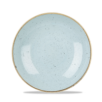 Miska coupe, 1136 ml | CHURCHILL, Stonecast Duck Egg Blue
