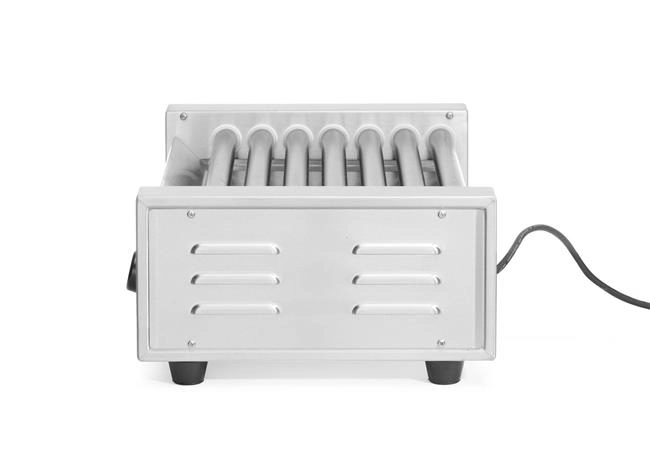 Podgrzewacz rolkowy do parówek jednostrefowy, 7 rolek, 230 V, 0,74 kW, 525×365×176 mm | HENDI, 268506