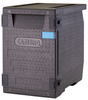 Pojemnik termoizolacyjny GN 1/1 ładowany od przodu, 86 l, 645x440x630 mm, czarny | CAMBRO, GoBox Front Loaders